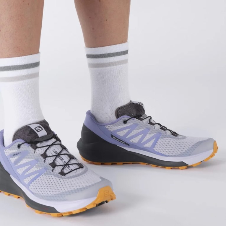 Salomon Sense Ride 4 Women's Trail Running Shoes Lavender | CA 5Q13